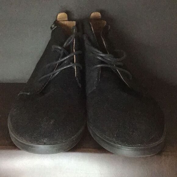 Shoes ladies black suede by bass size 8.5 - Picture 2 of 11